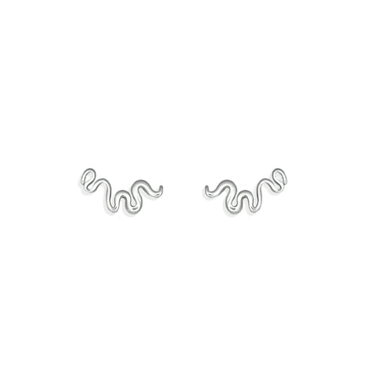 MILDA STUDS - SILVER